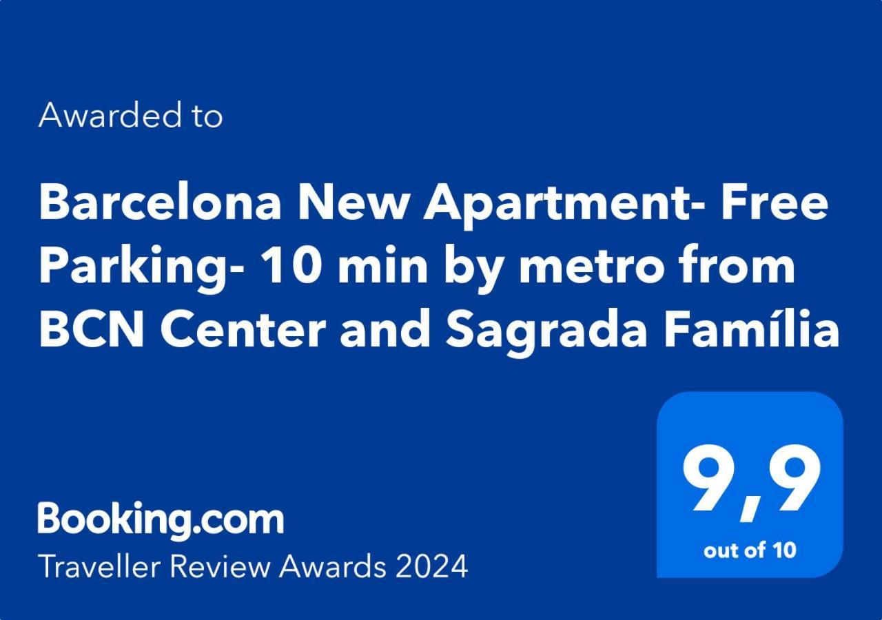 Barcelona Chic Apartments- Free Parking - 10 Min From Bcn City Centre By Metro Экстерьер фото